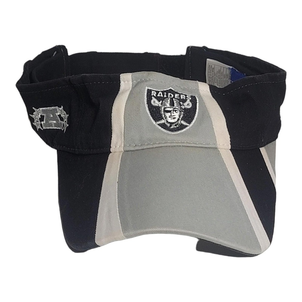 Reebok Raiders Sun Visor‎ Adjustable Hat Cap - Picture 2 of 6